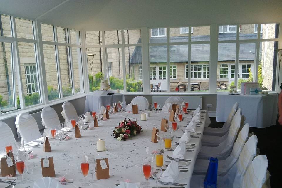 Orangery wedding