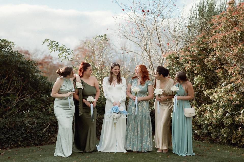 Bridal Party Together!