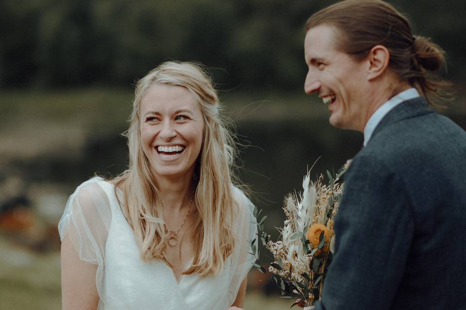Bride Happy