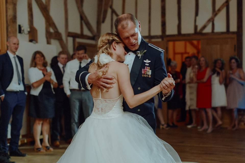 Bride and father dance 1