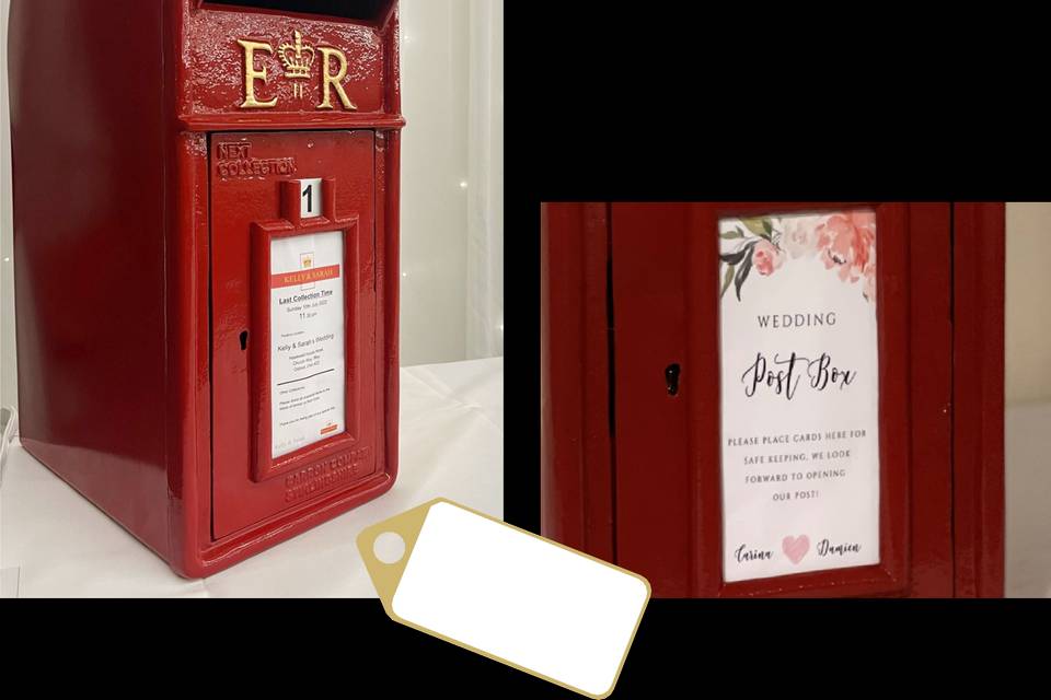 Letter box hire