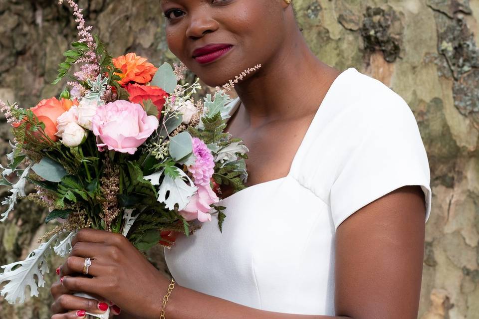 Bridal portrait