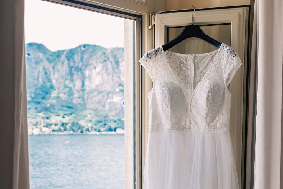 Lake Como Wedding dress