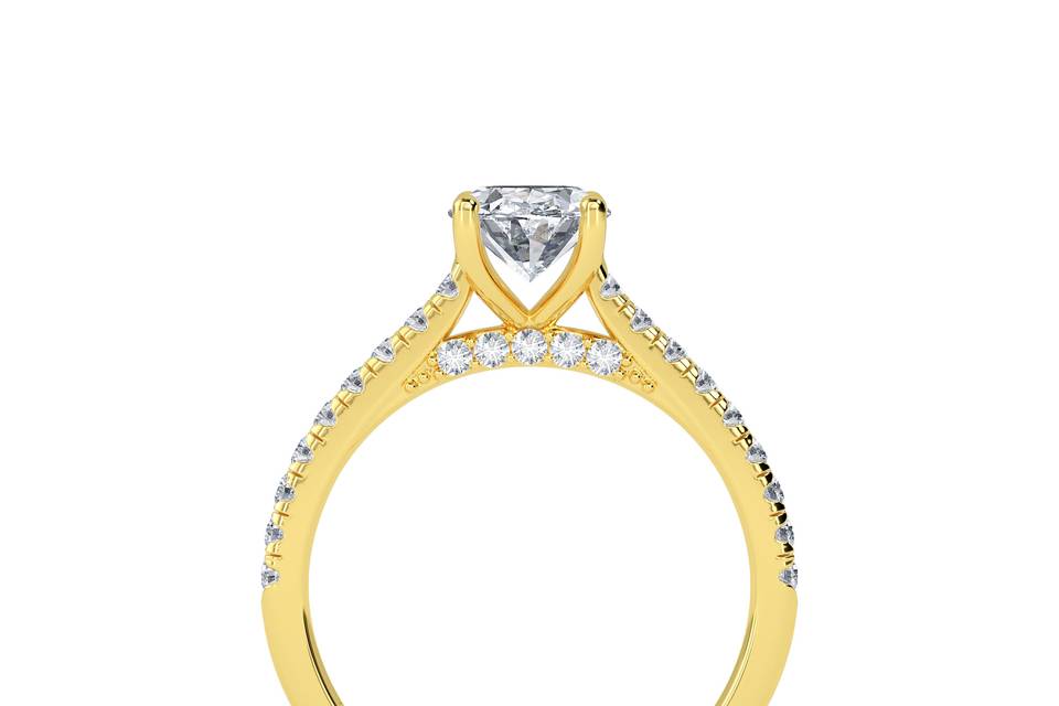 Oval Engagement Ring