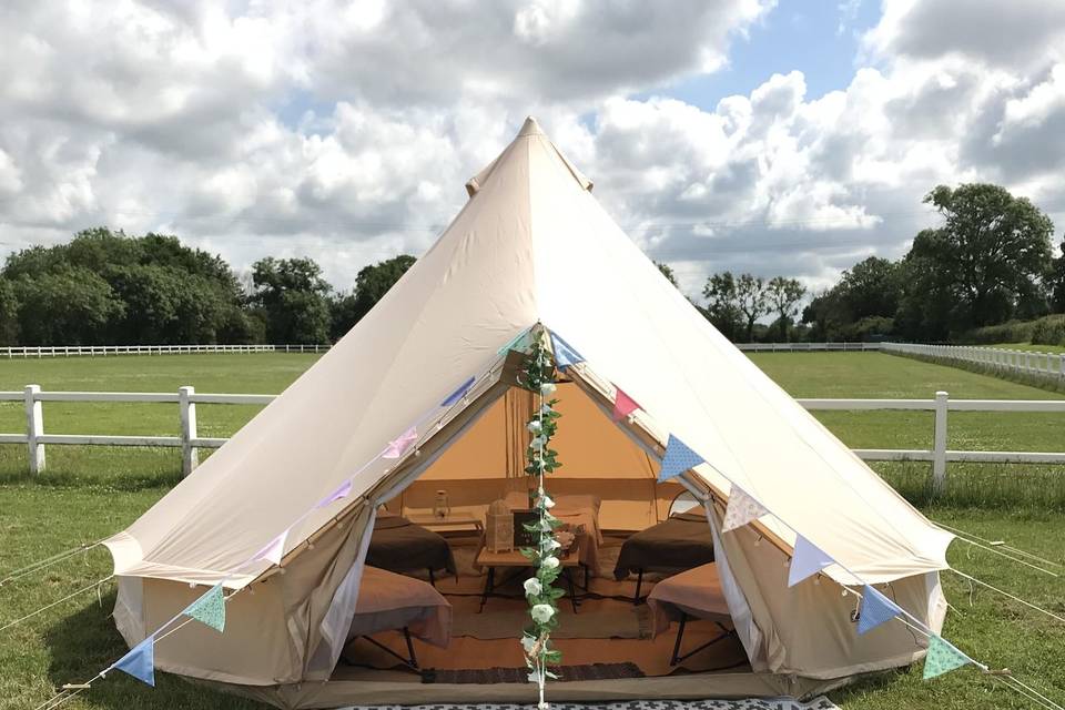 Bellissimo Bell Tent Hire