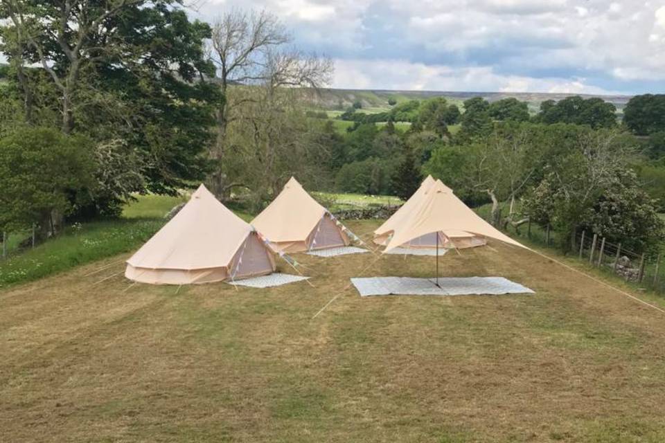 Bellissimo Bell Tent Hire