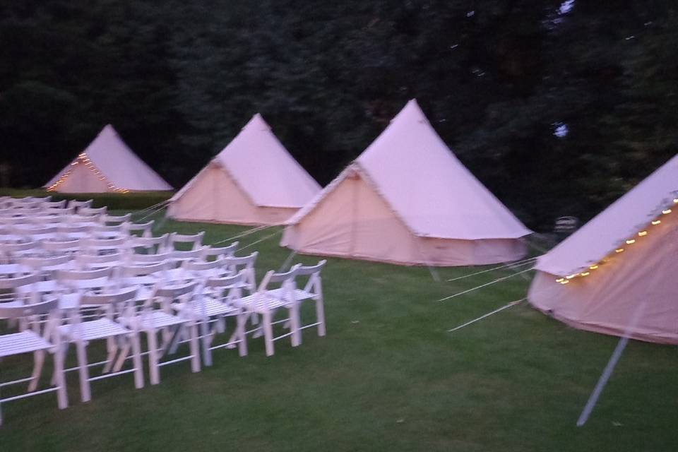 Bellissimo Bell Tent Hire