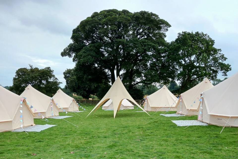 Bellissimo Bell Tent Hire