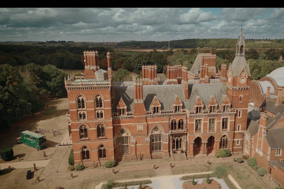 Reinassance Hall Drone film