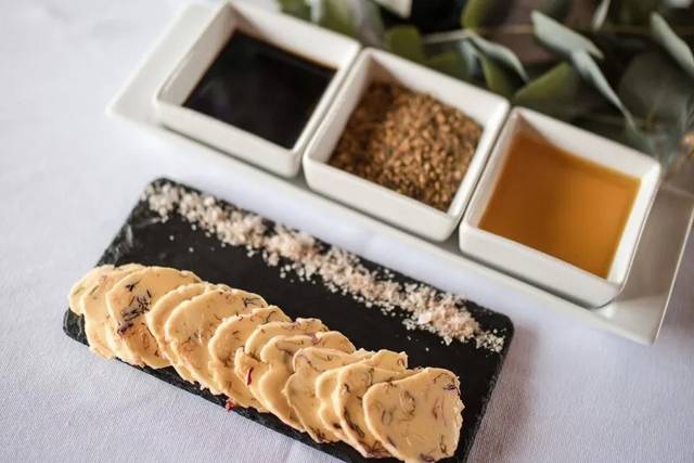 Nasturtium infused butter