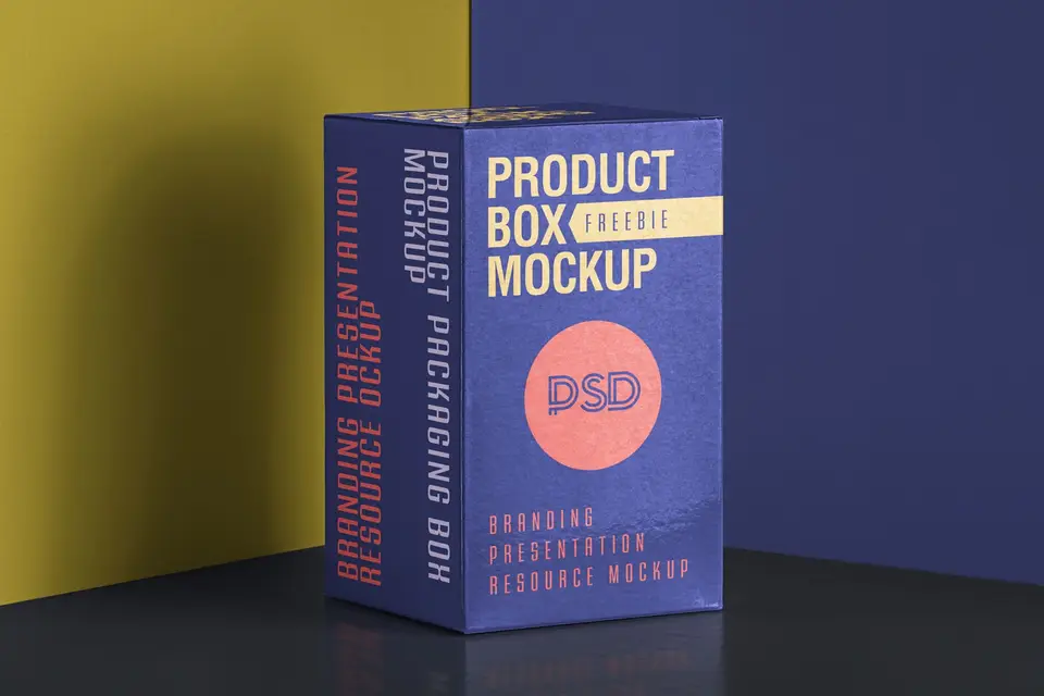 Psd Product Box Package Mockup