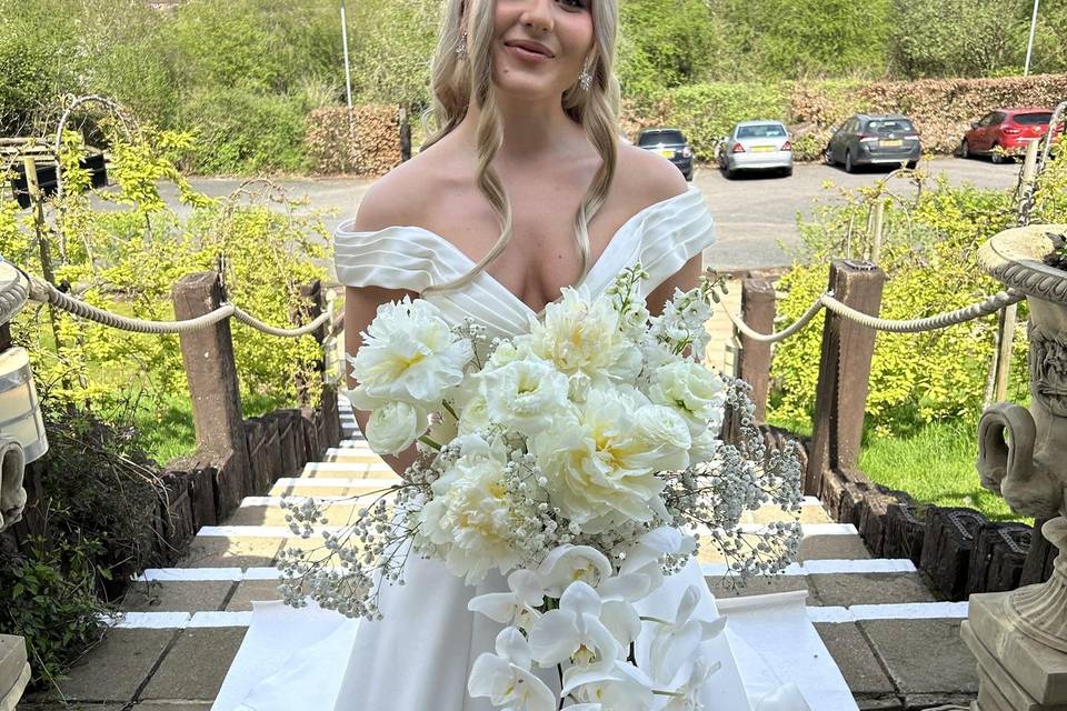 Our stunning bride