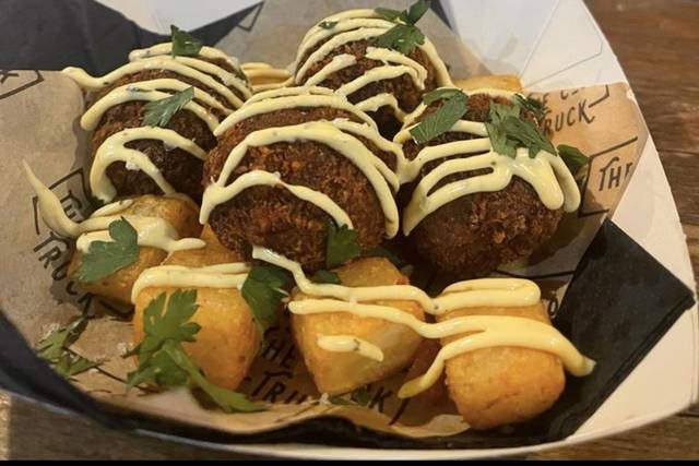 Black pudding bonbons