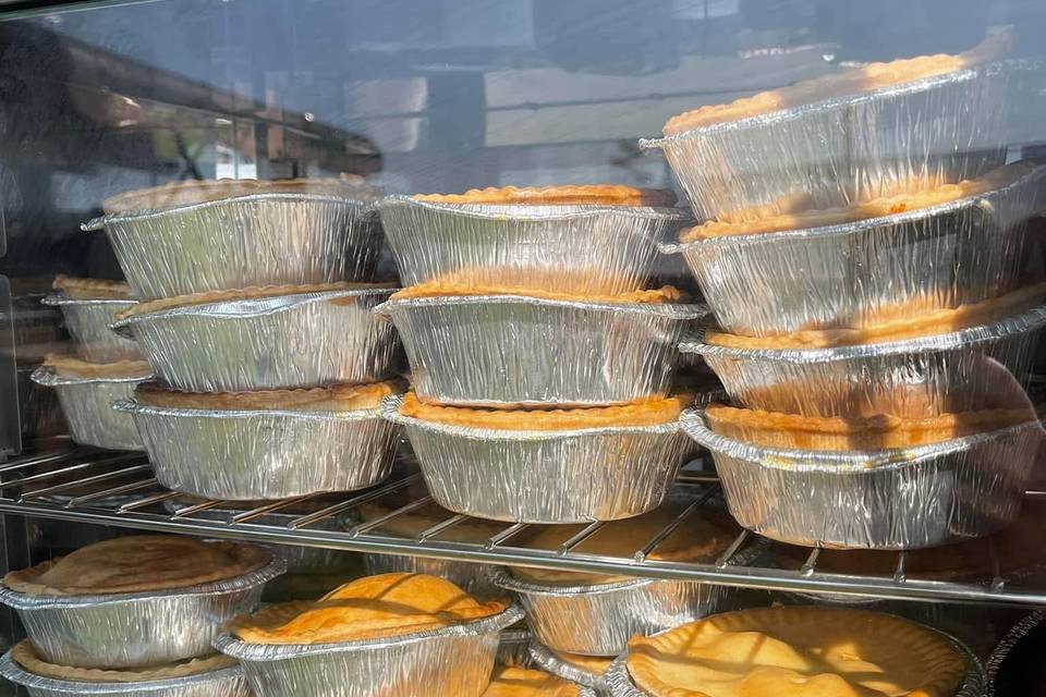Fresh pies