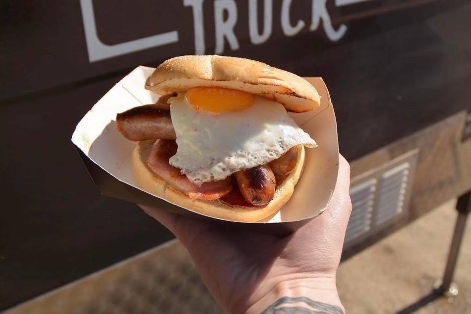 Breakfast sandwich
