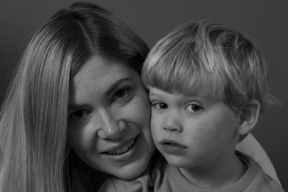 Mum and son