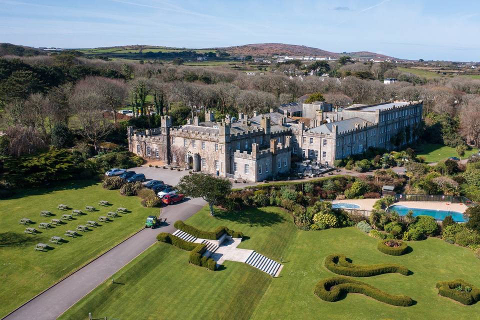 Tregenna Drone Shot