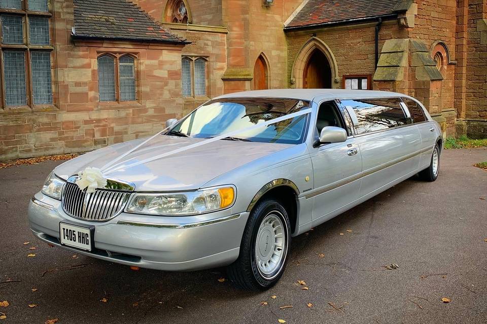 Krystal our silver limo