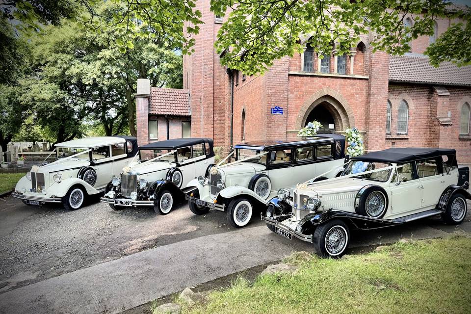 Part of our vintage fleet