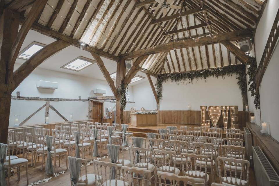 Ceremony Barn