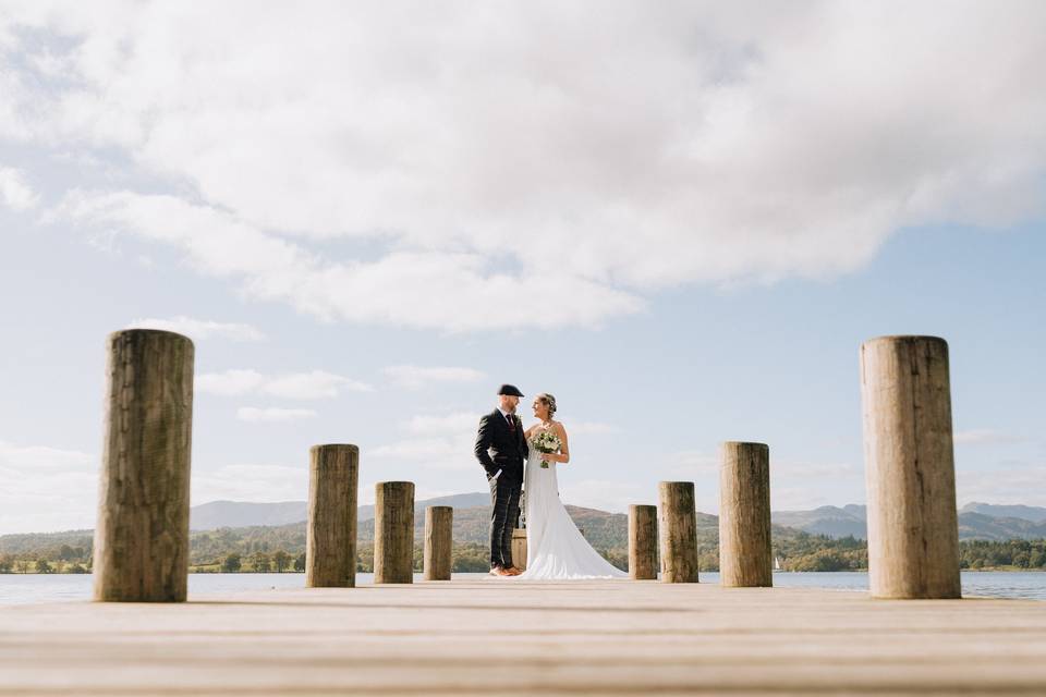 Romantic Jetty Moment