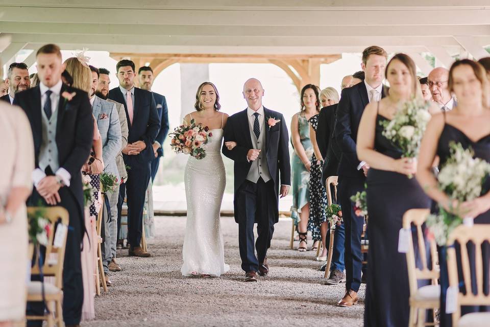 Ceremony in the Pavilion