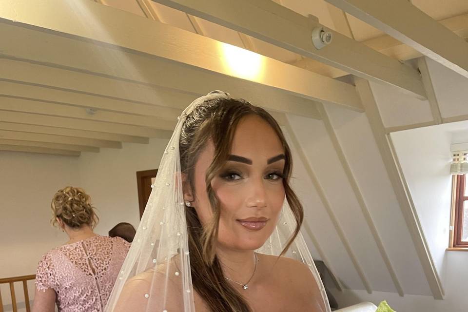 Stunning bride Toni!