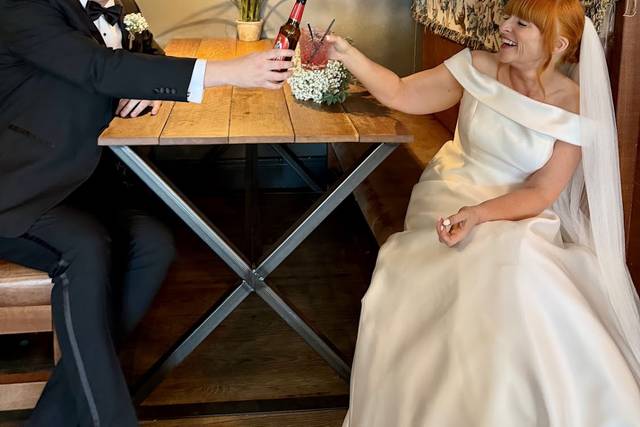We did it! Cheers!!