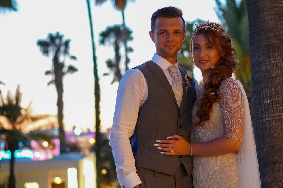 Sunset Wedding