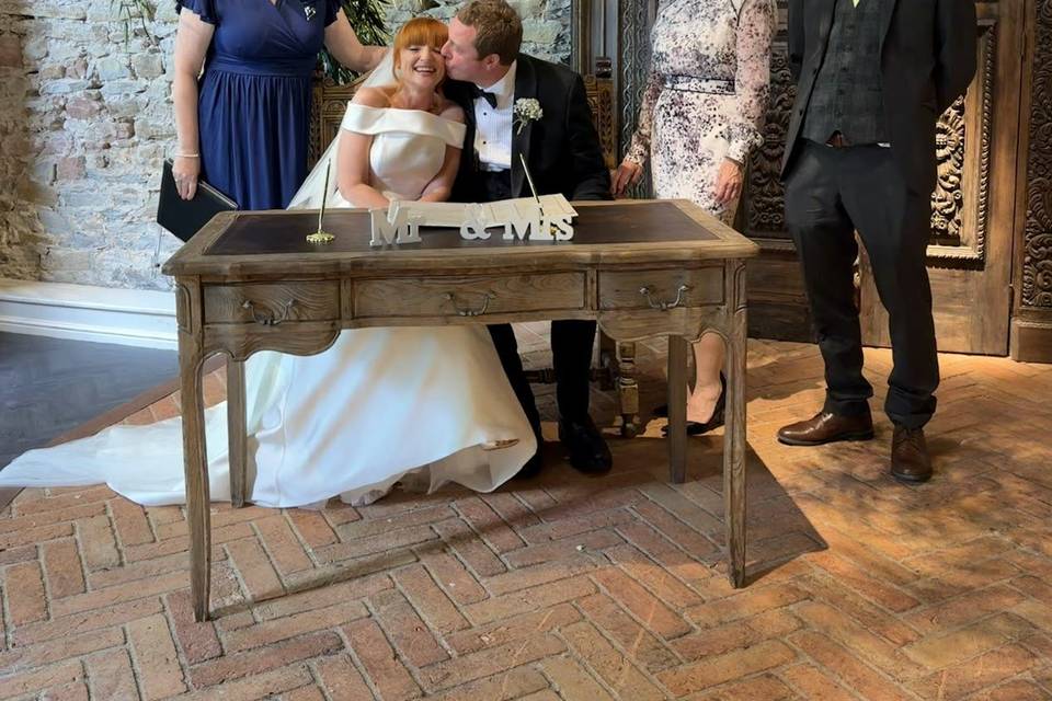 Such a special moment