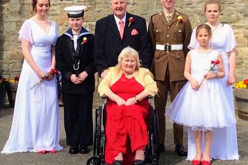 50th Anniversary vow renewal