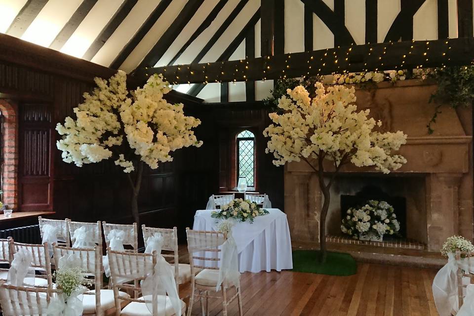 Ceremony Blossom Trees