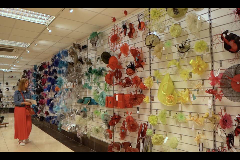 Showroom walls