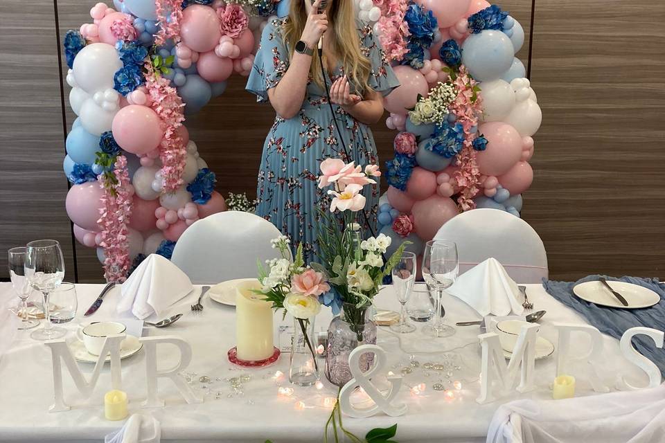 Wedding breakfast soundcheck