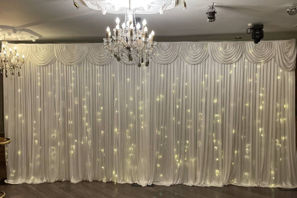 LED light drapes