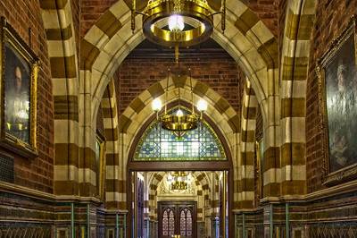 Council Chamber corridor