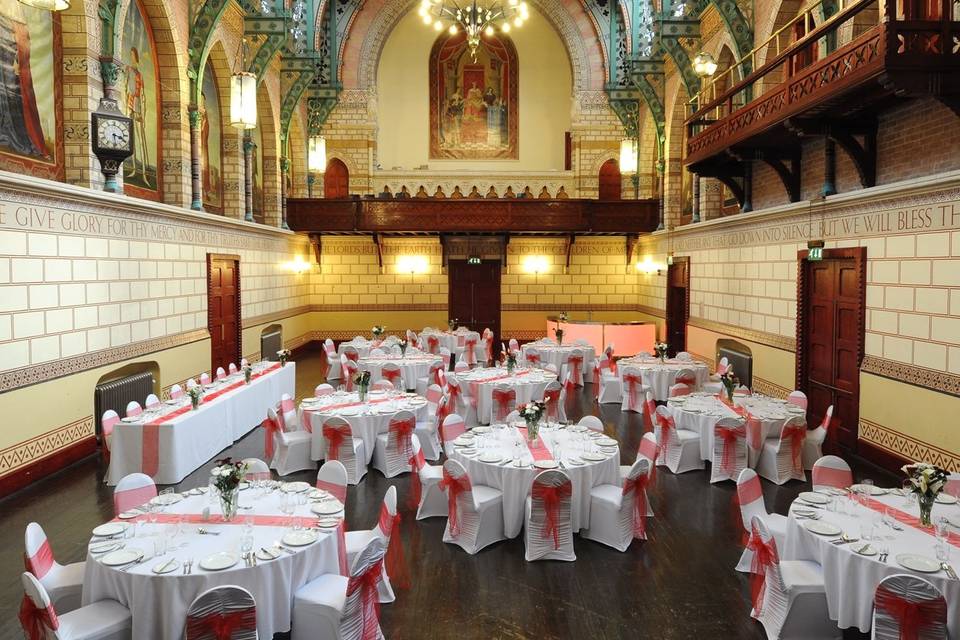 The Guildhall Northampton dining area