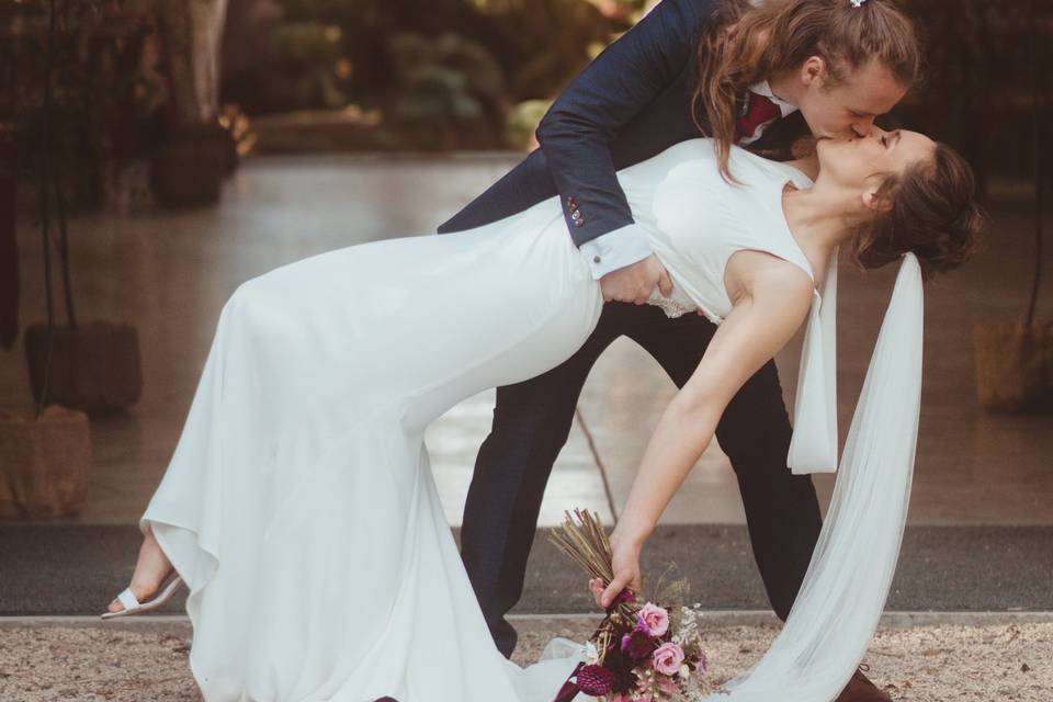 Bride and groom