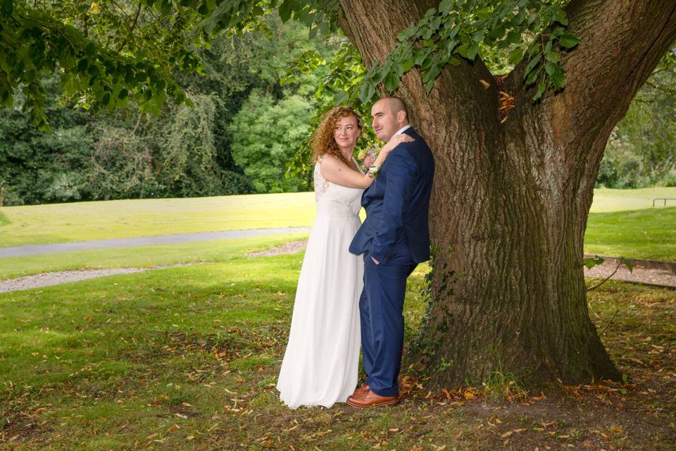 Bride and groom