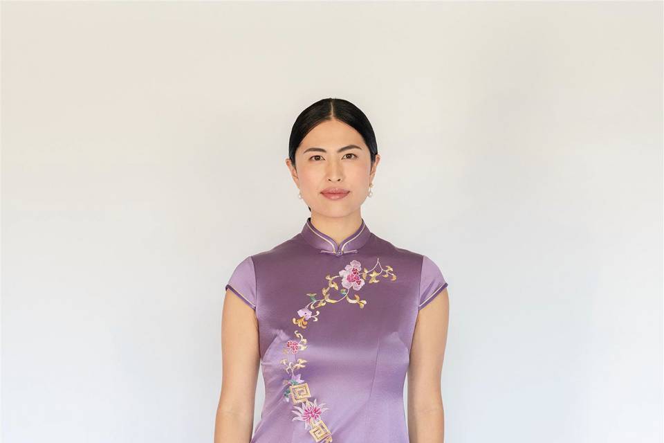 Purple Cheongsam