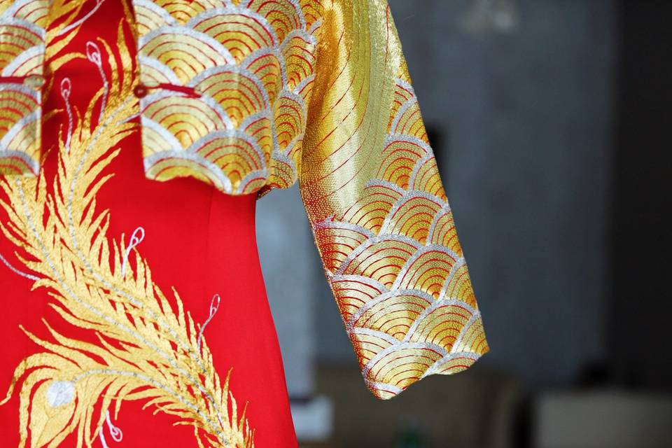 Chinese tea ceremony dress