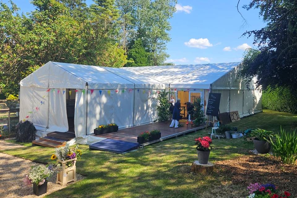 Garden Marquee Hire