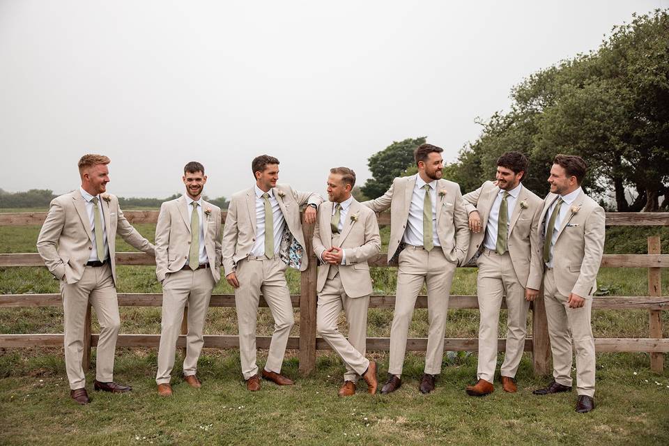 The groomsmen