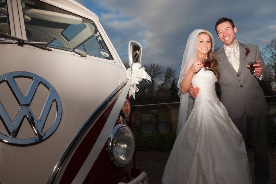 VW days wedding hire Derby