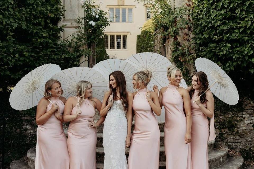 Bridesmaid shot