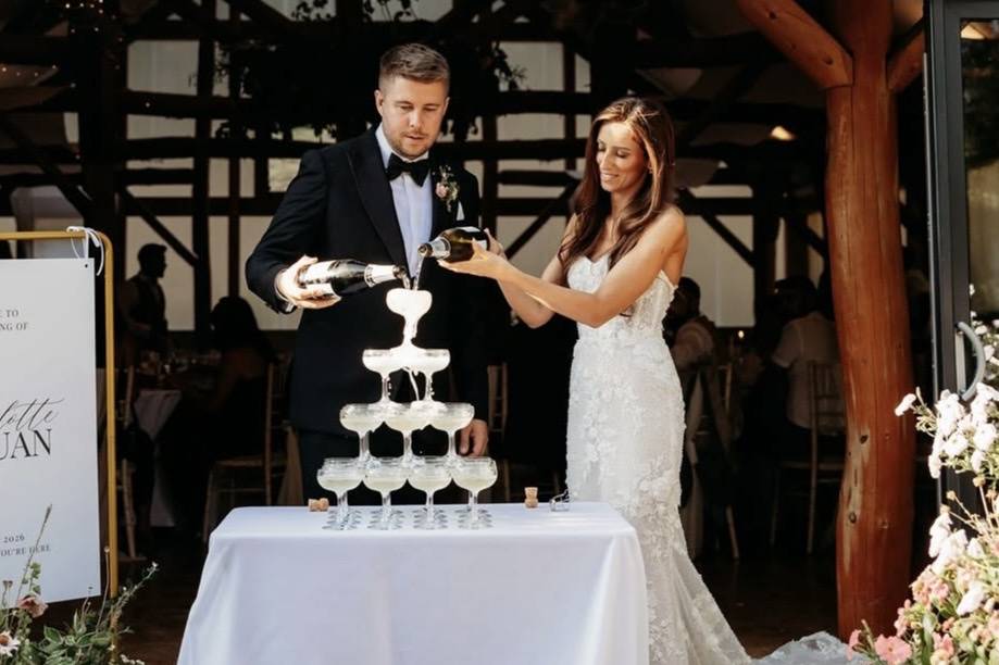 Champagne Tower