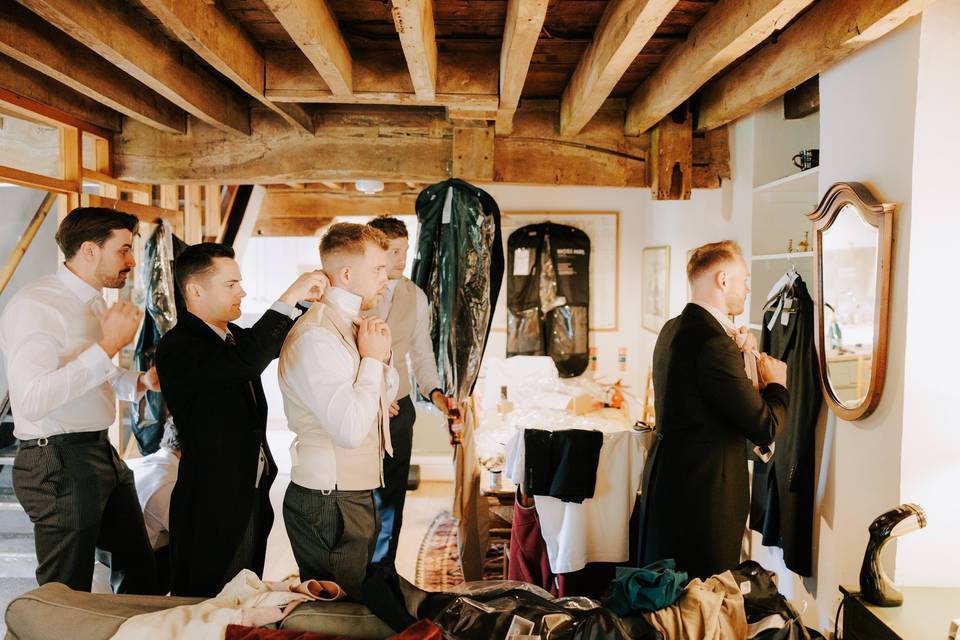 Suited in the Grist Mill