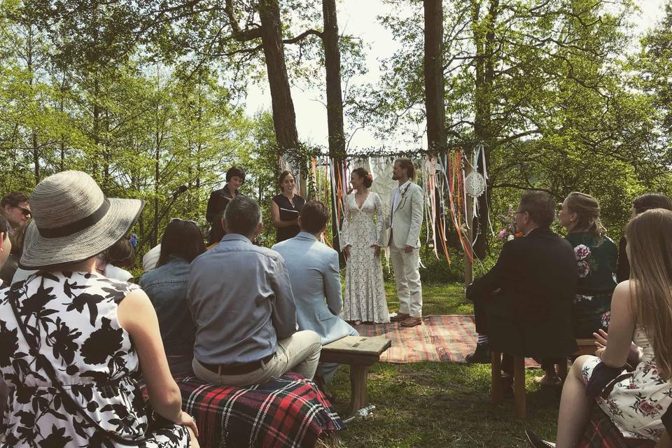 Woodland weddings