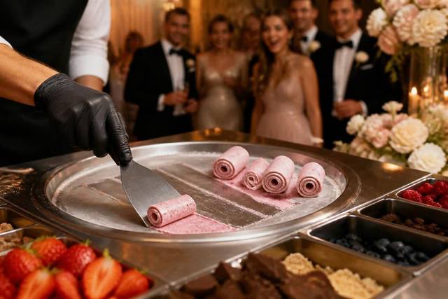 ROLLED ICE CREAM SHOW