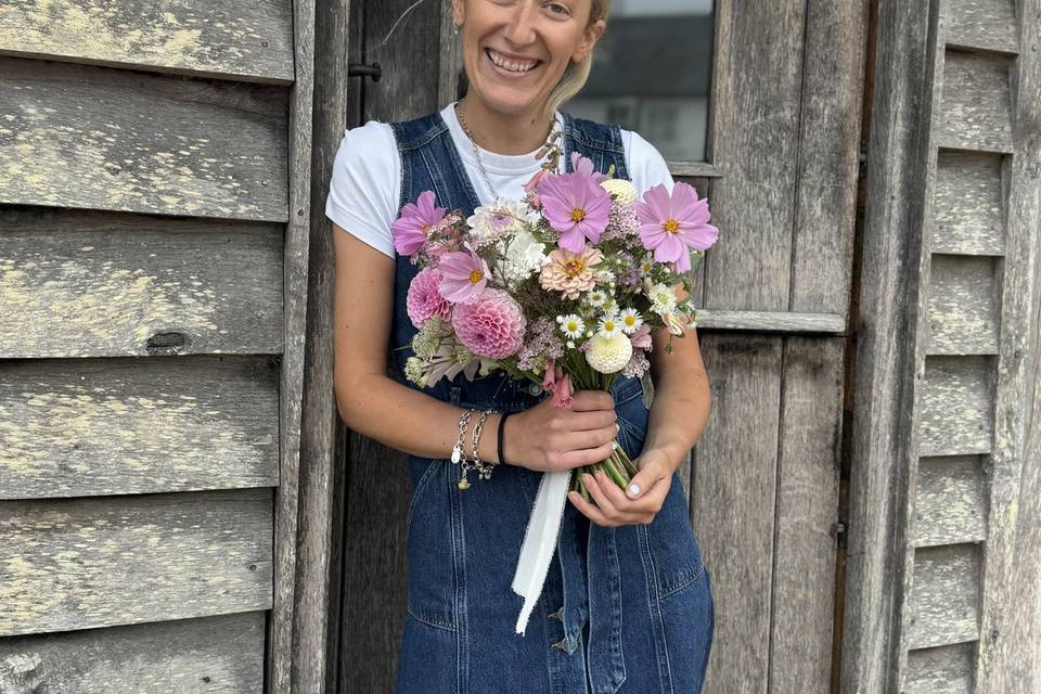 Owner, Holly at her studio